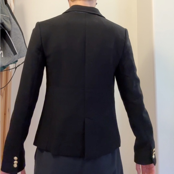 Vintage banana republic black blazer size 0 (fits like a 2/small) - Picture 5 of 5